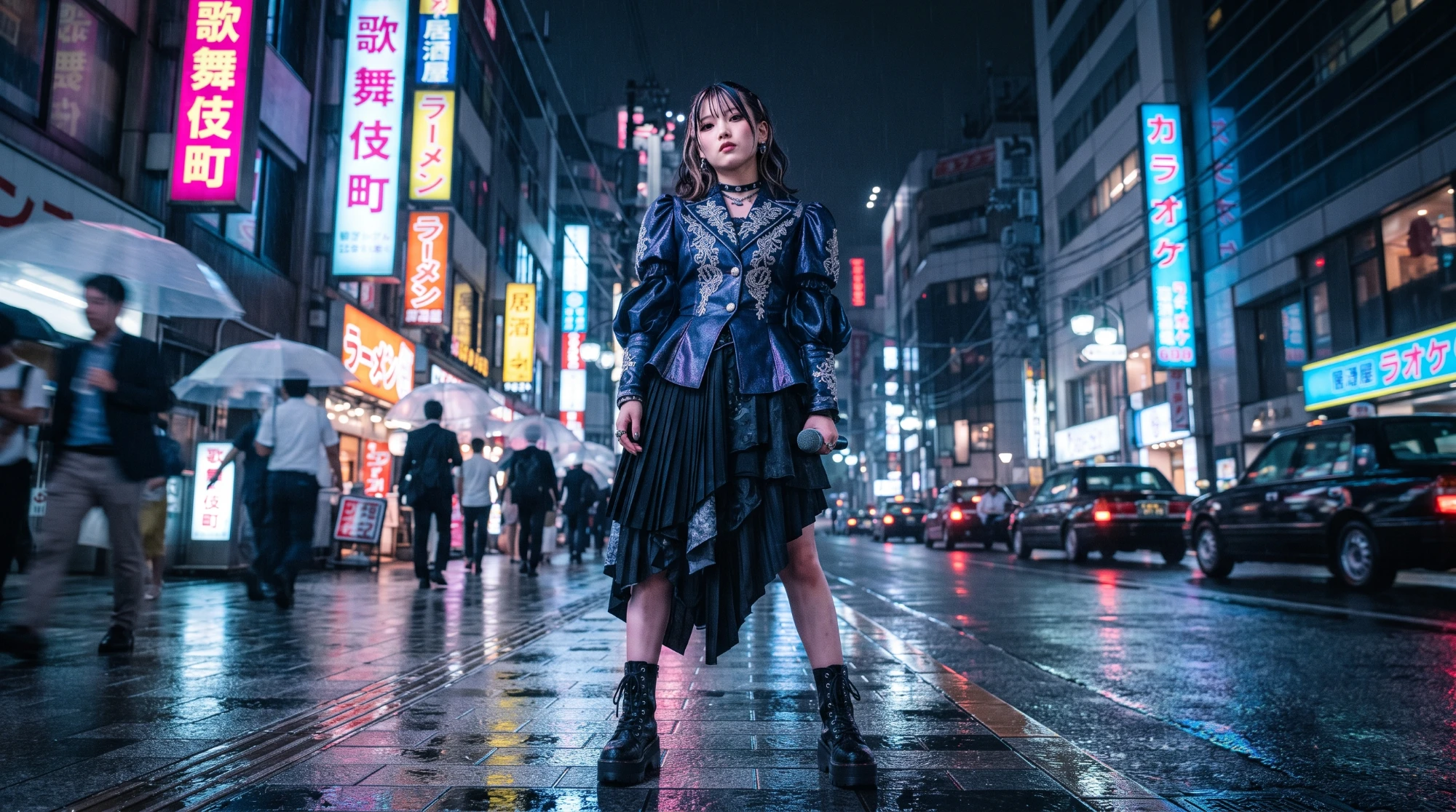 Japanese Pop — AI fashion photography generated with Nano Banana Pro