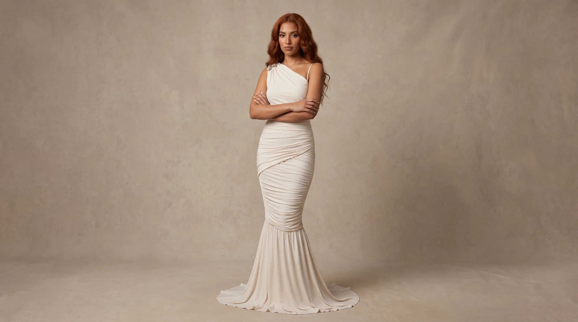 Fashion wedding dress — AI portrait photography generated with Nano Banana Pro